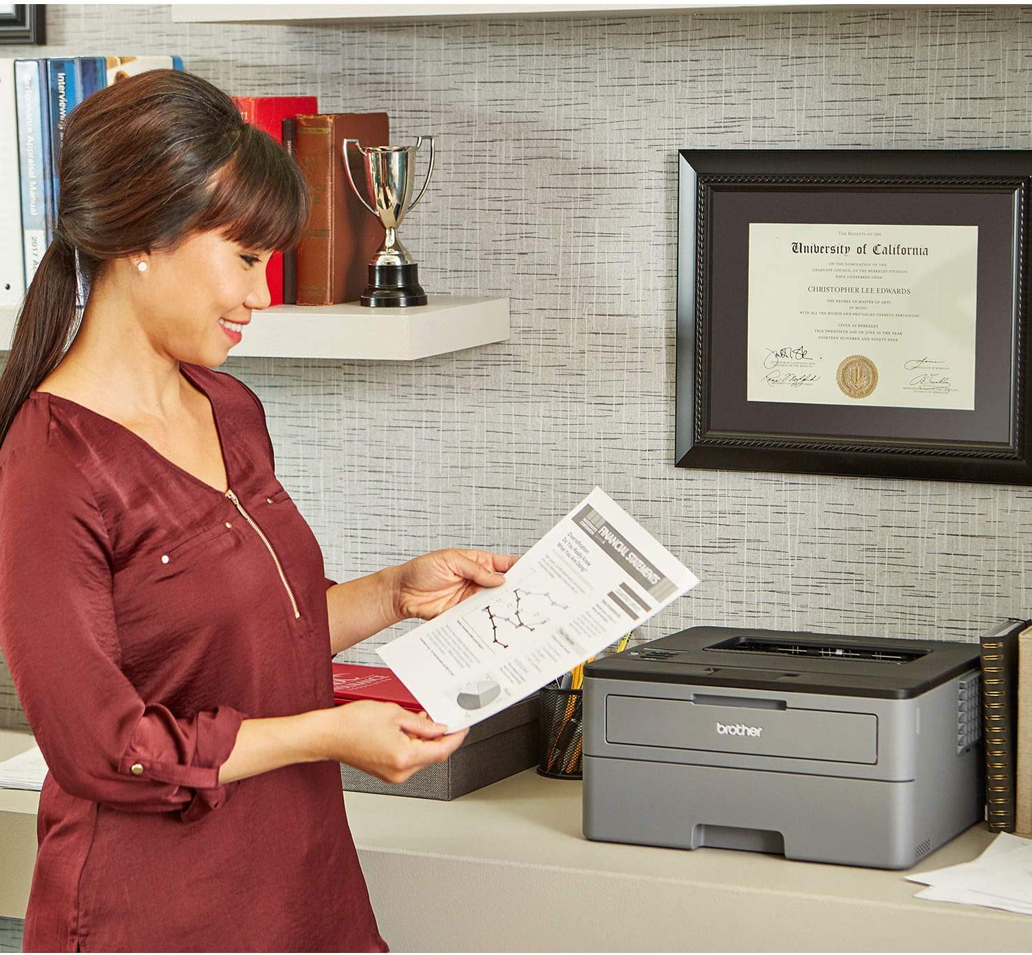 brother HL-L2350DW レーザープリンター 本体 Amazon.co.jp: Brother コンパクトモノクロレーザープリンター HL